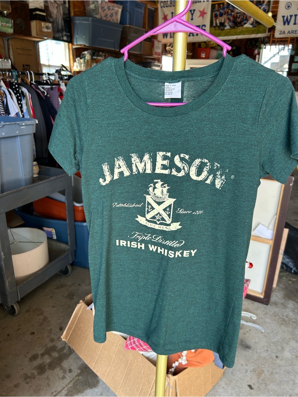 Jameson Irish Whiskey Women’s' Graphic T‑Shirt - Irish Whiskey Logo